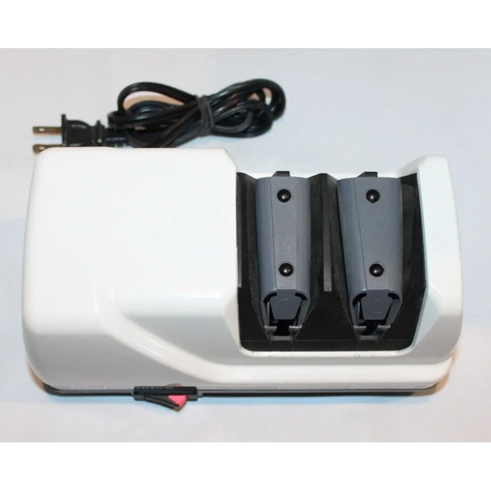 Chef's Choice Diamond Hone Sharpener Model 314 electric 2-stage white WORKS!